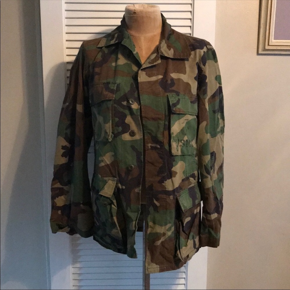 Camo military jacket